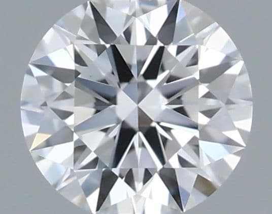 IGI 0.18 Ct D VS2 Ideal Cut Round Diamond