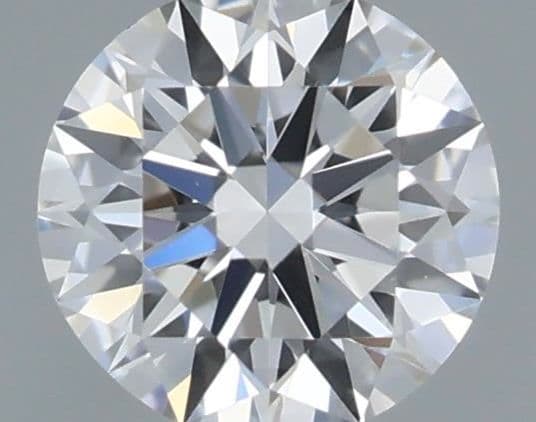 IGI 0.19 Ct D VVS2 Ideal Cut Round Diamond