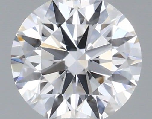 IGI 0.19 Ct D VVS2 Ideal Cut Round Diamond