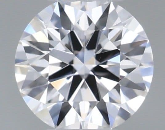IGI 0.19 Ct D VS1 Ideal Cut Round Diamond