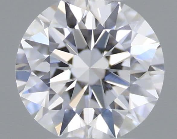 IGI 0.19 Ct D VS1 Excellent Cut Round Diamond